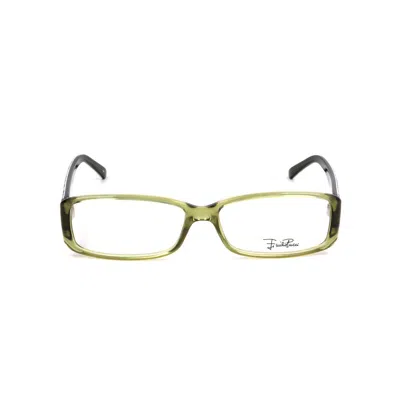 Pucci Multicolor Plastic Frames In Green