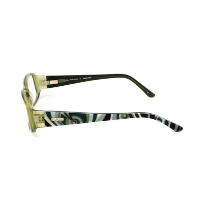 Pucci Multicolor Plastic Frames In Green
