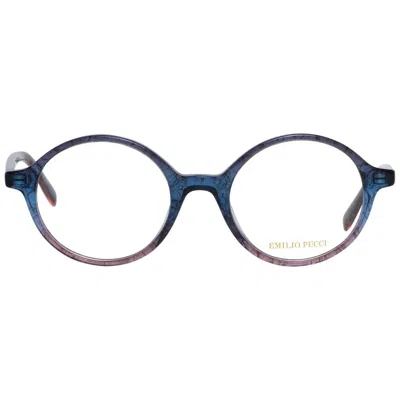 Pucci Emilio  Multicolor Plastic Glasses Women's (frames) In Gray
