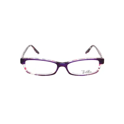 Pucci Purple Plastic Frames In Purple