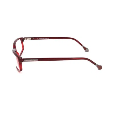 Ermenegildo Zegna Red Plastic Frames In Red