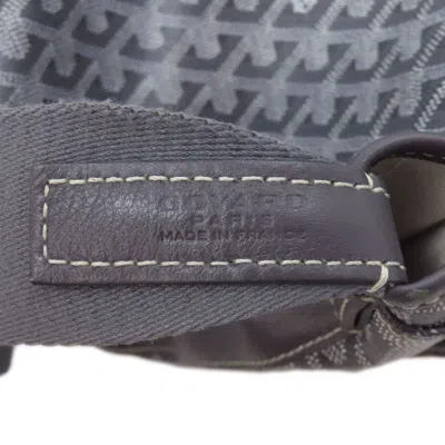 Pre-owned Goyard Gray Coated Canvas Shoulder Bag ()