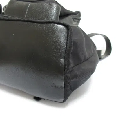 Pre-owned Gucci Black Nylon Backpack ()