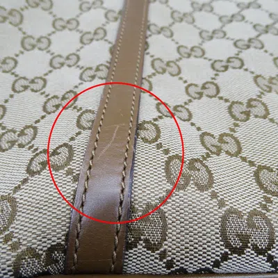Pre-owned Gucci Brown Gg Canvas Handbag Shoulder Bag ()