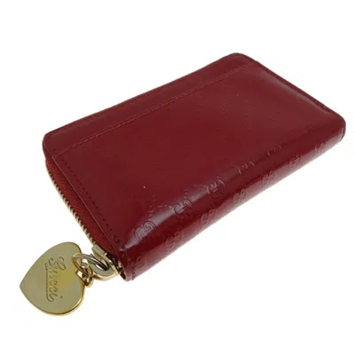 Pre-owned Gucci Red Color Coin Purse/coin Case ()