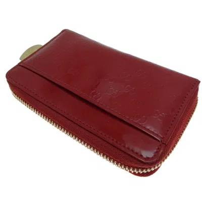 Pre-owned Gucci Red Color Coin Purse/coin Case ()