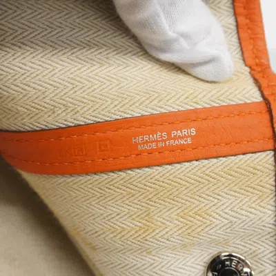 Pre-owned Hermes Orange Negonda Leather Tote Bag ()