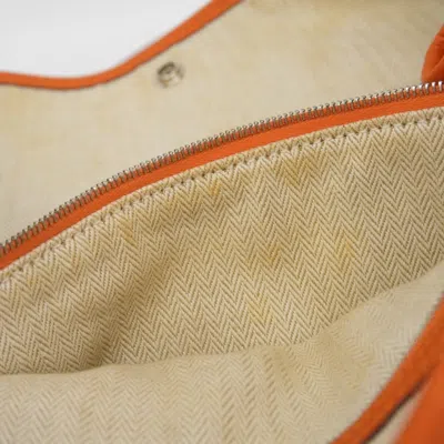 Pre-owned Hermes Orange Negonda Leather Tote Bag ()
