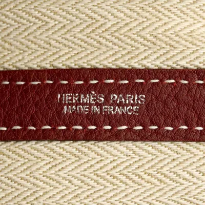 Pre-owned Hermes Rouge H Negonda Leather Tote Bag () In Red