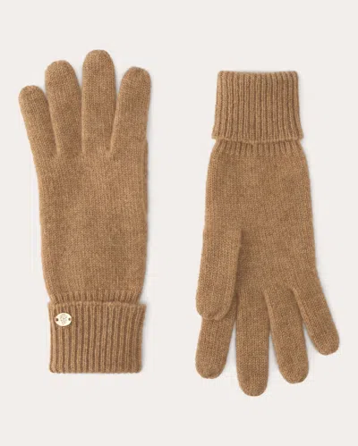 Helen Kaminski Women's Blaire Cashmere Cuffed Gloves In Brown