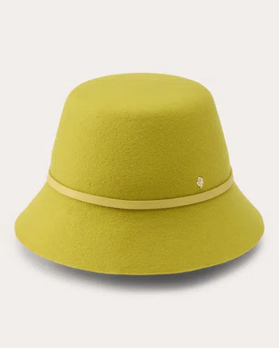 Helen Kaminski Women's Liv Wool Felt Bucket Hat In Green