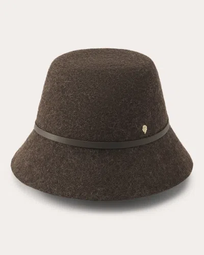 Helen Kaminski Women's Liv Wool Felt Bucket Hat In Brown