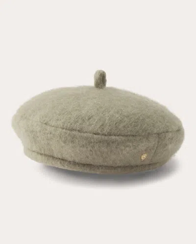 Helen Kaminski Women's Louella Plush Wool Beret In Green