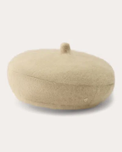 Helen Kaminski Women's Louella Plush Wool Beret In Neutral