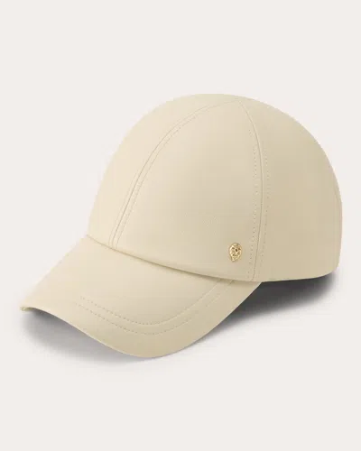 Helen Kaminski Women's Lexie Leather Baseball Cap In Neutral