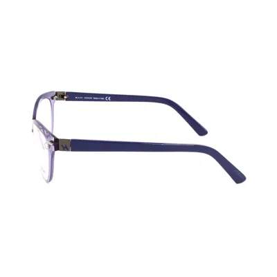 Hogan Light Blue Plastic Frames In Purple