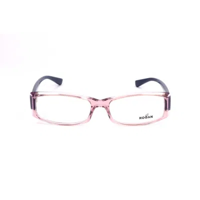 Hogan Purple Plastic Frames In Pink