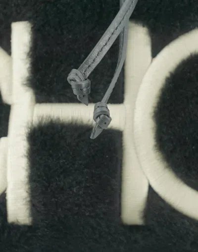 Jimmy Choo Black Leather Top Handle And Shoulder Women's Bag In Black