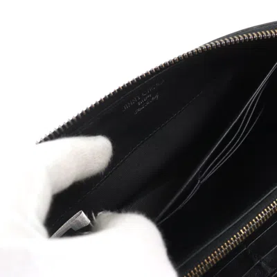 Pre-owned Jimmy Choo Navy Coin Purse/coin Case () In Blue