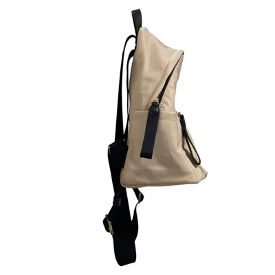 Pre-owned Kate Spade Beige Backpack () In Sand