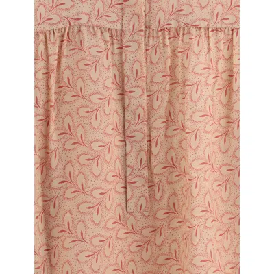 Kristina Ti Multicolor Silk Pattern Women's Shirt In Multi