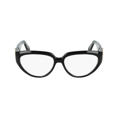 Lanvin Black Acetate Frames In Black