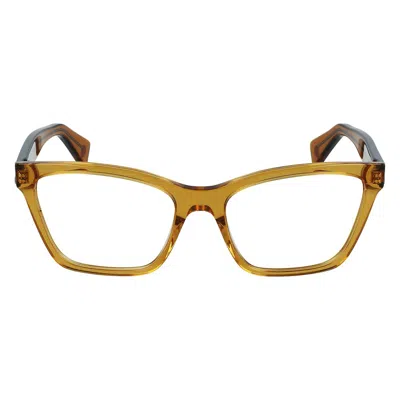 Lanvin Brown Acetate Frames In Brown