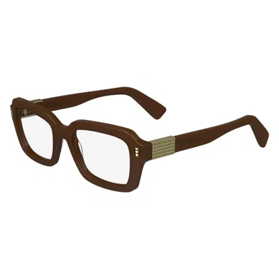 Lanvin Brown Acetate Frames In Brown