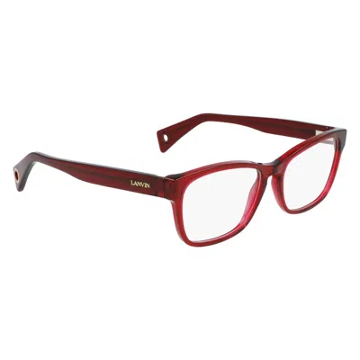 Lanvin Red Acetate Frames In Red