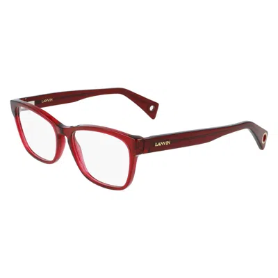 Lanvin Red Acetate Frames In Red