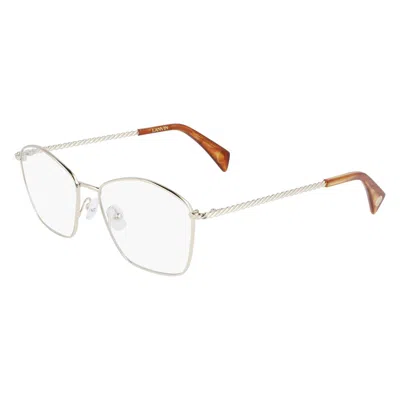 Lanvin Yellow Metal Frames In Multi