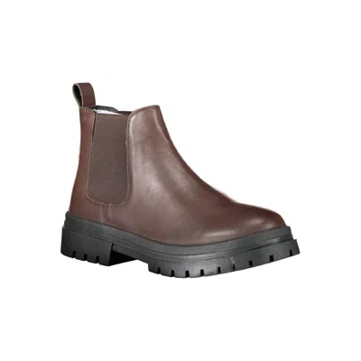 Levi's Brown Polyester Boot In Brown