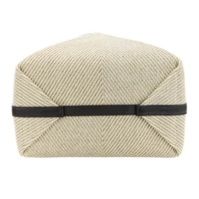 Pre-owned Loewe Beige Black Cotton Leather Tote Bag () In Multi