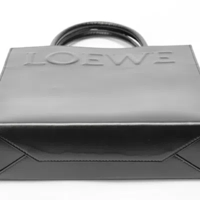 Pre-owned Loewe Black Leather Tote Bag ()