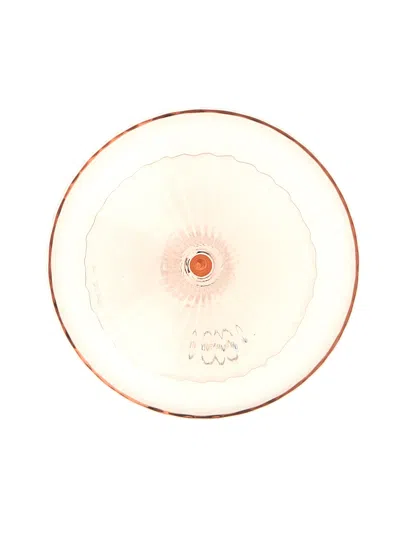 Venini Bollicine Glasses And Bottles Pink In Transparent