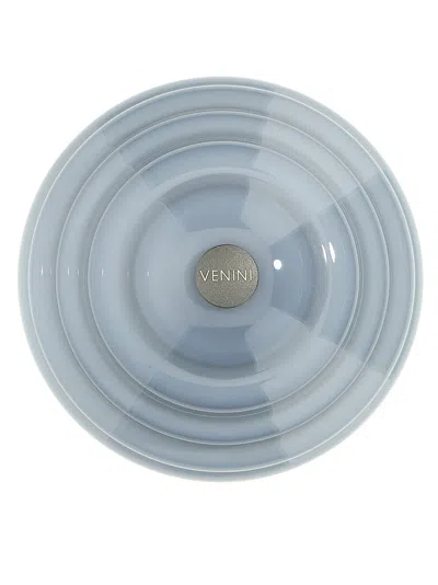 Venini Deco Luce Lamps Gray In Blue