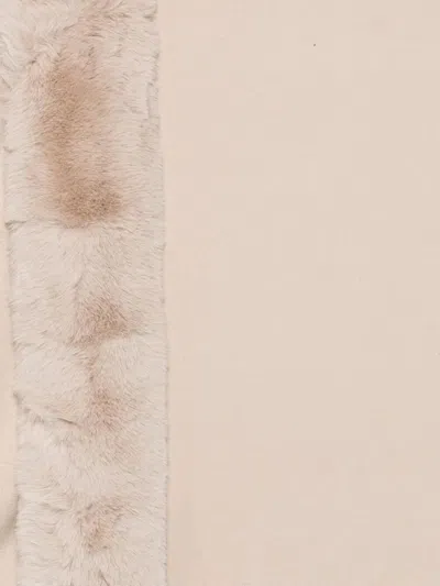 Blugirl Fake Fur Stole In Brown