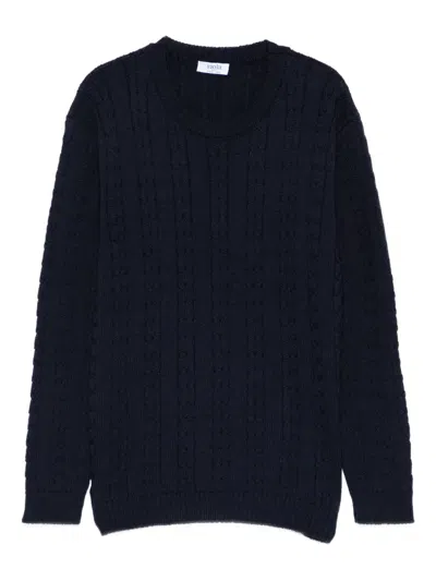 Siola Cable-knit Sweater In Blue