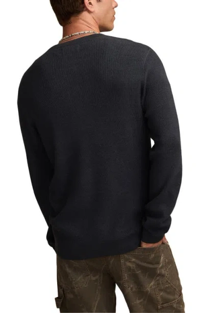 Lucky Brand Henley Sweater In Gray