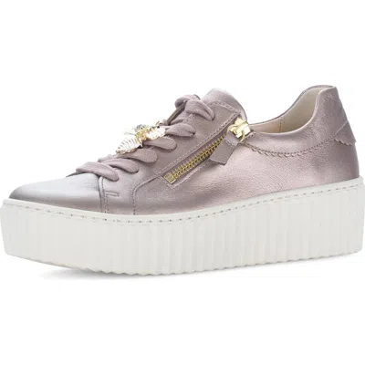 Gabor 53.200 Platform Sneaker In Pink