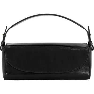 Vince Sabrina Mini Leather Handbag In Black