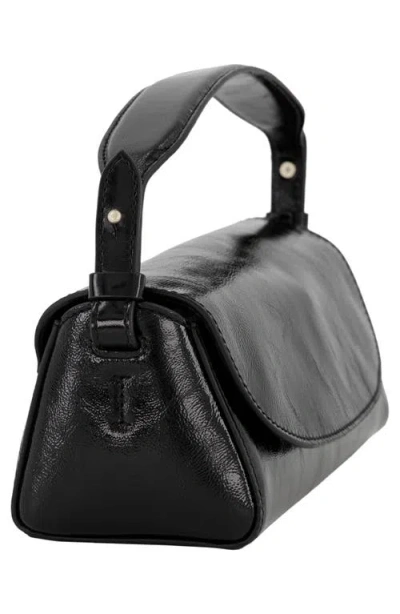 Vince Sabrina Mini Leather Handbag In Black