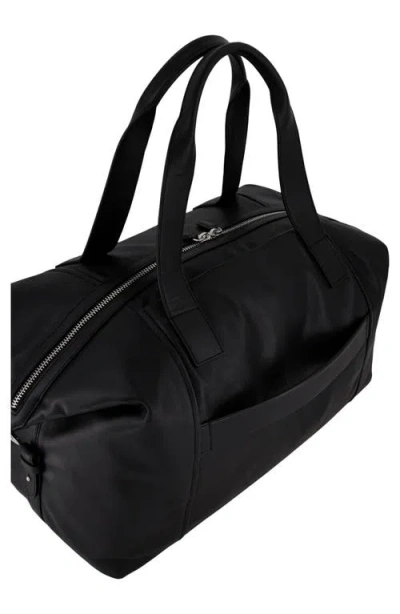 Vince Westmore Leather Duffle Bag In Black