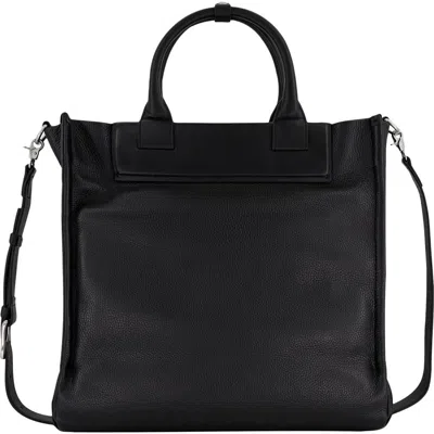 Vince Nordhelm Leather Tote In Black
