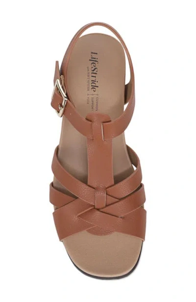 Lifestride Grandiose Platform Wedge Sandal In Multi