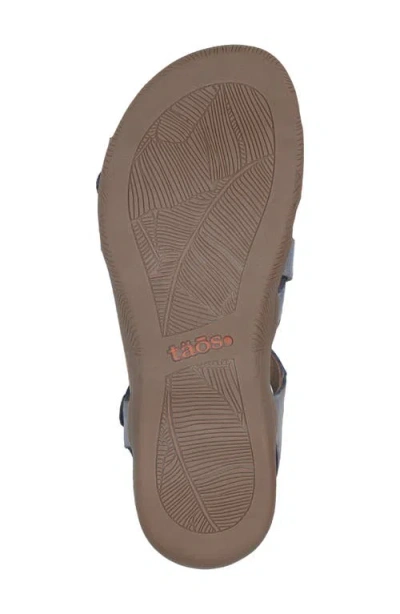 Taos Big Time Ankle Strap Sandal In Animal Print