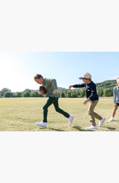 Little Paper Kids Football Long Sleeve Pocket Tee In Multi