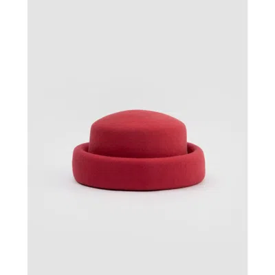 Born To Roam London Pillbox Hat In Pink