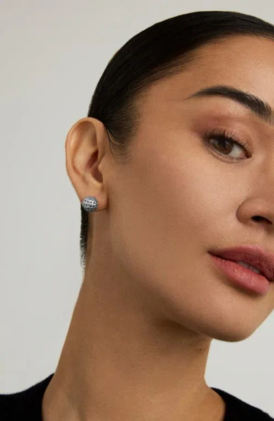 Dean Davidson Weave Ball Stud Earrings In Metallic