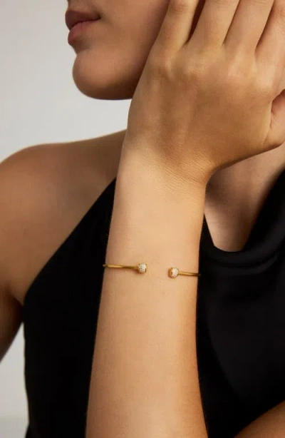 Dean Davidson Juliette Pavé Twist Bangle In Gold